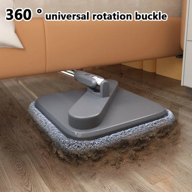 Long Handle Magic Floor Cleaning Mop Brooms With Microfiber Pads 360° Rotation Flat Wall Cleaning Mop Dry and Wet Dust Mop Clean