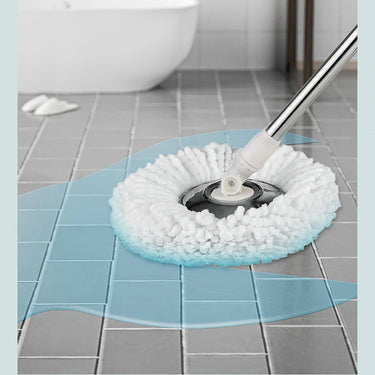 NEW HOT Spin Mop Automatic Rotating Mop Clean Microfiber Tow Bucket Lazy Magic Mop